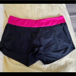 Black athletic shorts
